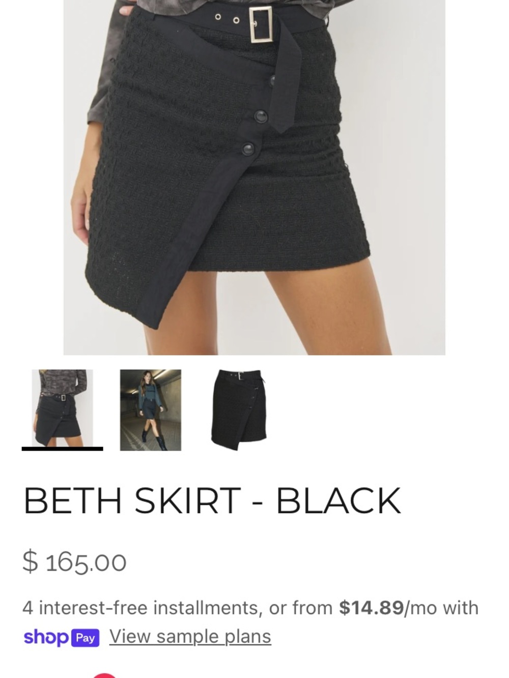 “Beth” Skirt - Picture 2 of 5